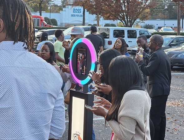 Instant Social Media iPad Selfie Station Rental in Montgomery